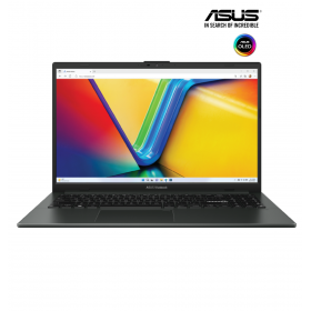 Laptop Asus VIVBOOK | Go 15 OLED [  E1504FA-L1417W ] [ BLACK ] [ i3-N305 / 8GB / 512 GB PCIE / 15.6"OLED /Win11 ]